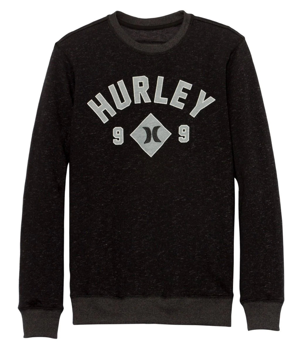 Hurley Men's Retreat All Stars Crew Fleece Sweater