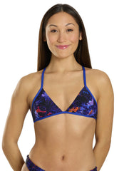 TYR Women's Montipora Durafast Elite Triangle Tieback Bikini Top