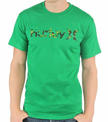 Hurley Guys' One & Only Camo Regular S/S T-Shirt
