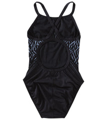 TYR Girls' Odyssey Diamondfit One Piece Swimsuit