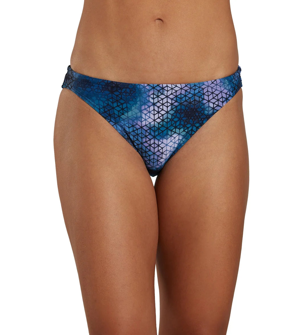 TYR Women's Starhex Full Coverage Bikini Bottom