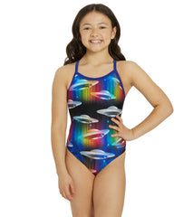 Sporti UFO Thin Strap One Piece Swimsuit Youth (22-28)