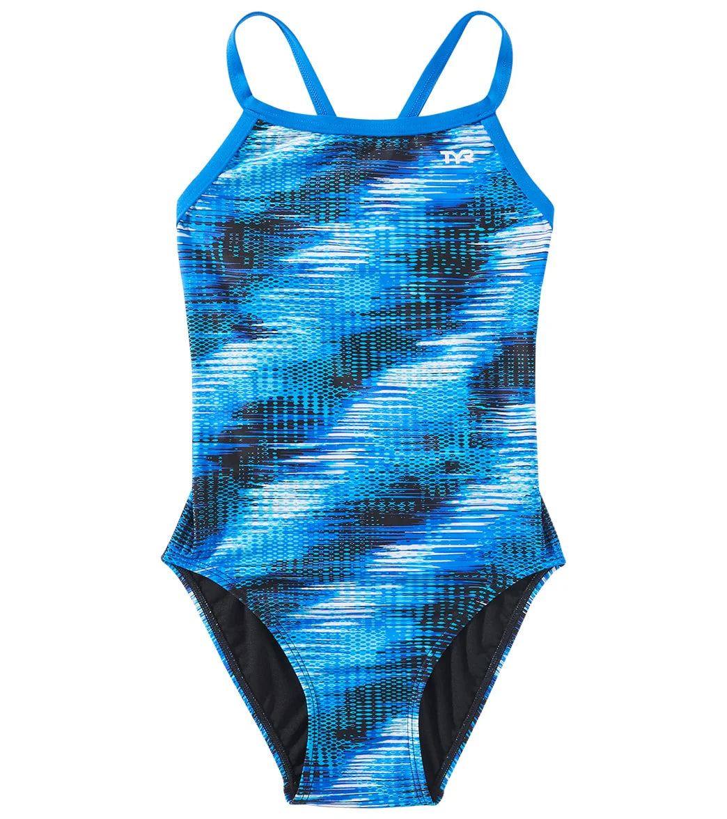 TYR Girls' Surge Diamondfit One Piece Swimsuit