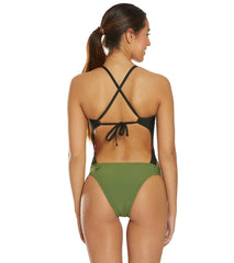 Speedo Turnz Women's Hero Back One Piece Swimsuit