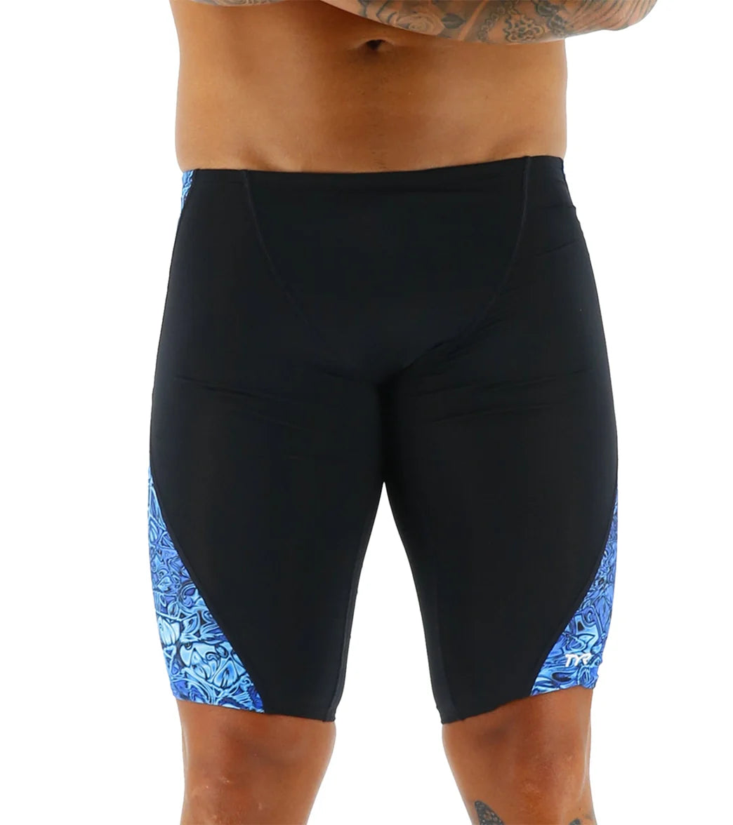 TYR Men's Nebulous Blade Splice Jammer Swimsuit