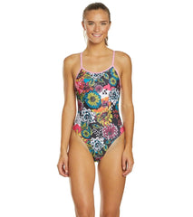 Dolfin Uglies Women's Sugar Skull String Back One Piece Swimsuit