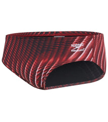 Speedo Men's Warped Wave Brief Swimsuit