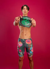 Sporti Limited Edition Snake Silicone Swim Cap