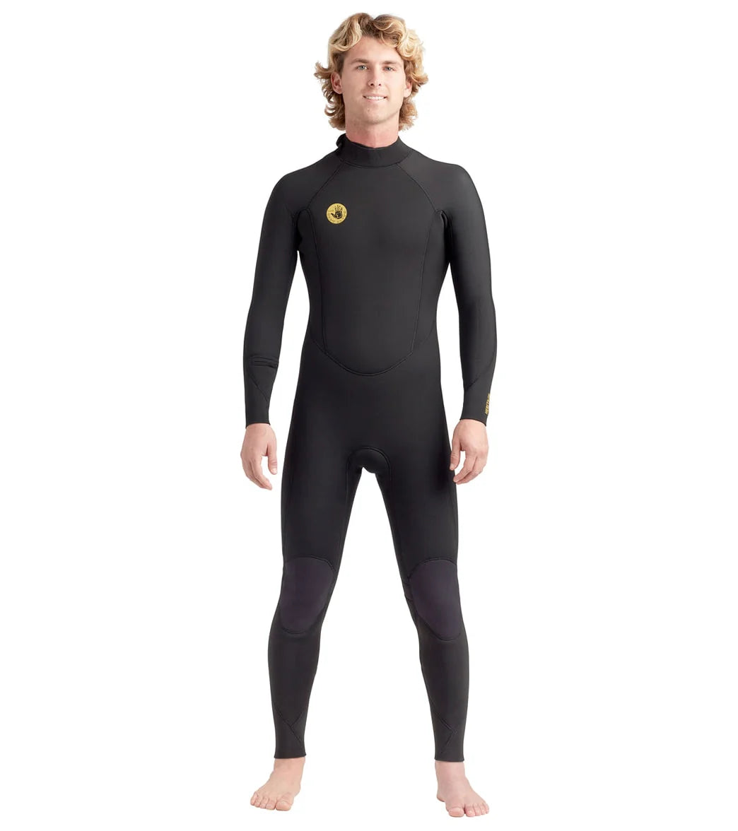Body Glove Men's Heritage 3/2mm Back Zip Full Wetsuit