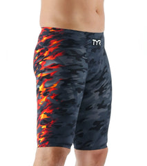 TYR Men's Venzo Camo High Waist Jammer Tech Suit Swimsuit