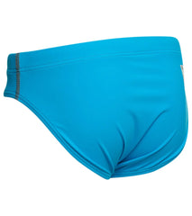 TYR Boys' Thresher Solid Racer Brief Swimsuit