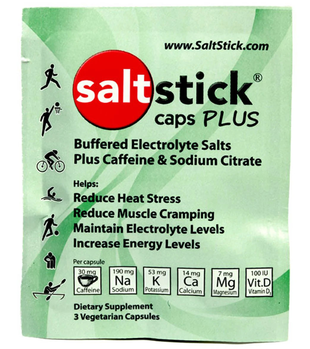 SaltStick Electrolyte Caps PLUS (4 ct.)