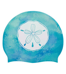 Sporti x Emma Weyant Sand Dollar Silicone Swim Cap