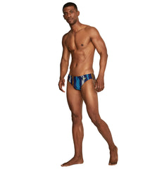 Speedo Men's Printed Brief Swimsuit