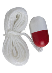 KEMP USA Lifeguard 60' Throw Line With Red/White Float