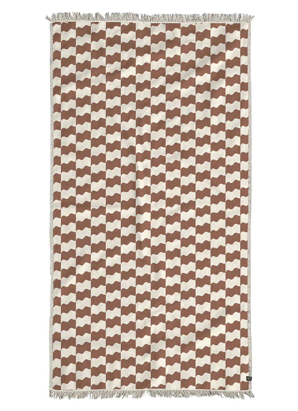 Slowtide Checker Driftweave Turkish Beach Towel
