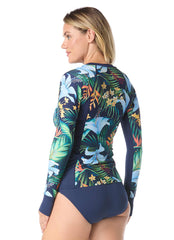 Beach House Sport Women's Midnight Tropical Ava Rash Guard
