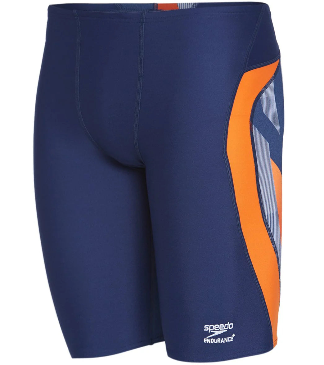 Speedo Endurance+ Men's Pinstripe Flight Jammer Swimsuit