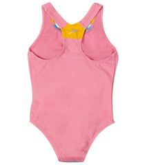 Speedo Girls' Sport Splice One Piece Swimsuit (Little Kid)