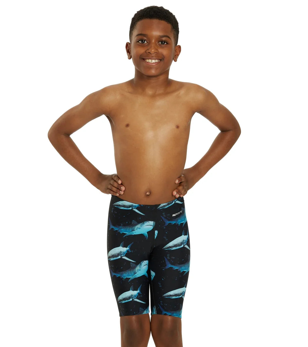 Sporti Sharkies Jammer Swimsuit Youth (22-28)