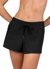 JOLYN Women's Solid Cari 3" Short
