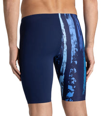 Arena Men's Team Painted Stripes Jammer Swimsuit
