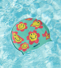 Sporti x Alex & Gretchen Walsh Groovy Silicone Swim Cap