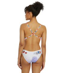 Sporti Paris Love Letters Micro Back One Piece Swimsuit (26-40)