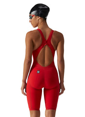 TYR Women's Venzo Open Back Tech Suit Swimsuit