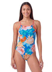Sporti Island Bouquet Thin Strap One Piece Swimsuit (22-44)