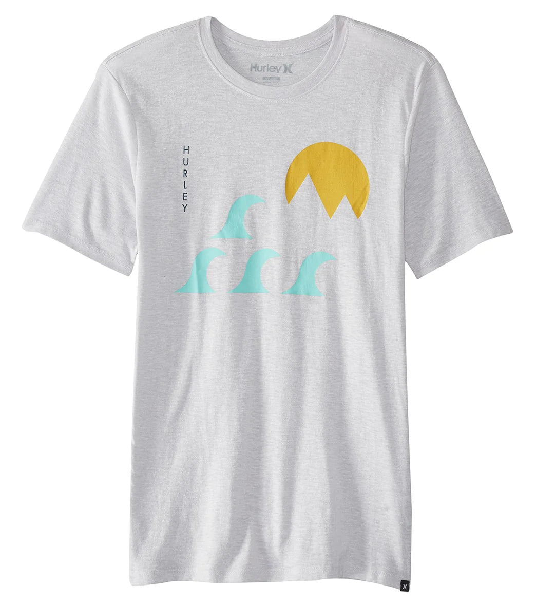 Hurley Men's Minimal Tri-Blend Short Sleeve Tee