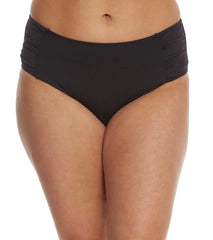 Tommy Bahama Plus Size Side Shirred High Waist Bikini Bottom