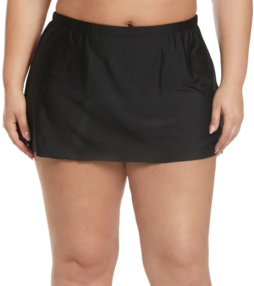 Sporti Plus Size Compressed Skirted Bottom